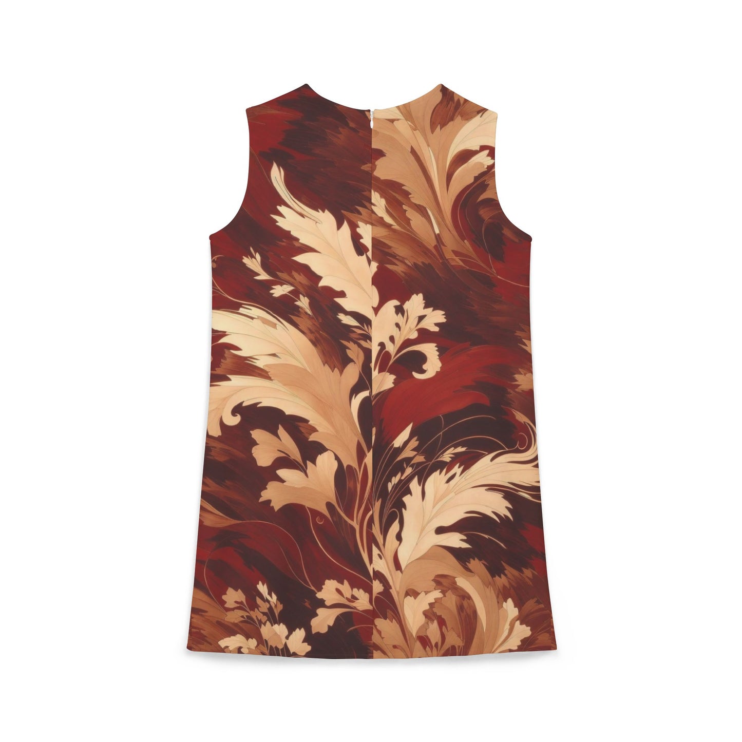 miller burton ... sald ... floral maroon..