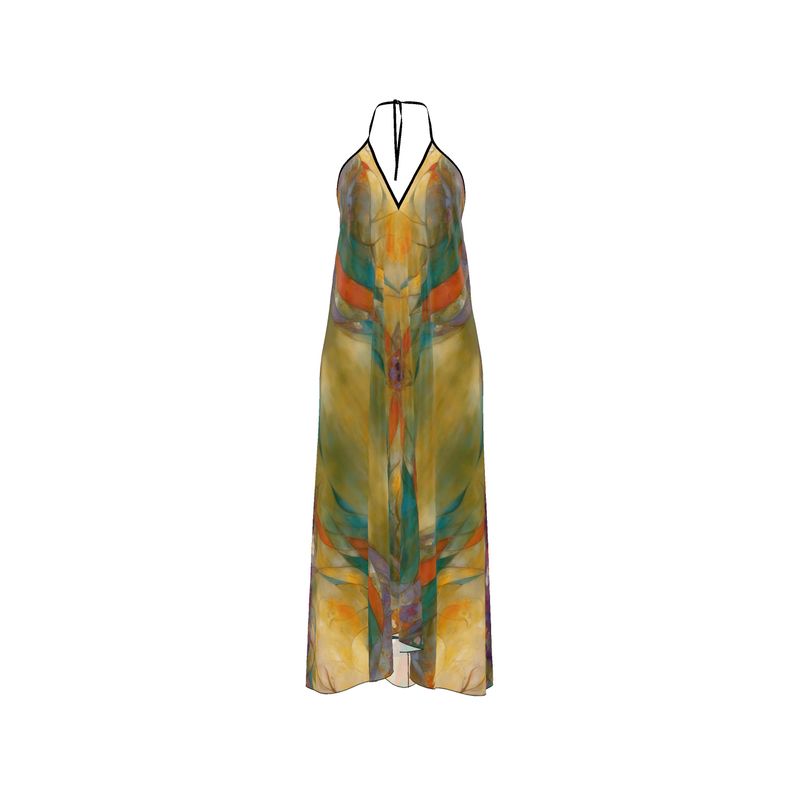 Halterneck Backless Dress