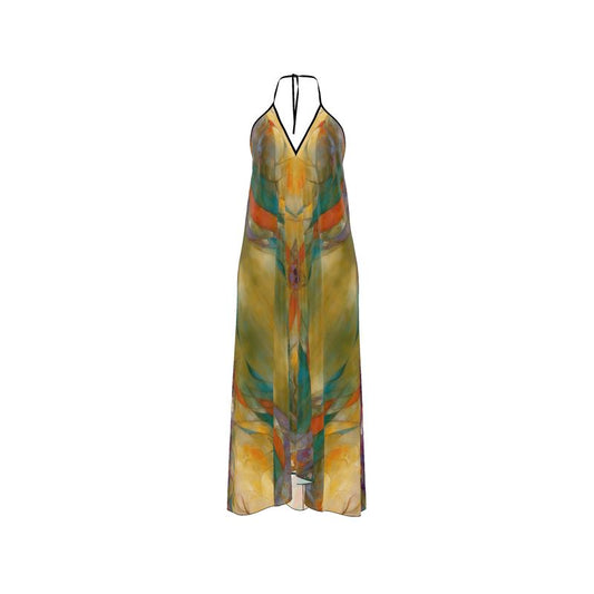 Halterneck Backless Dress