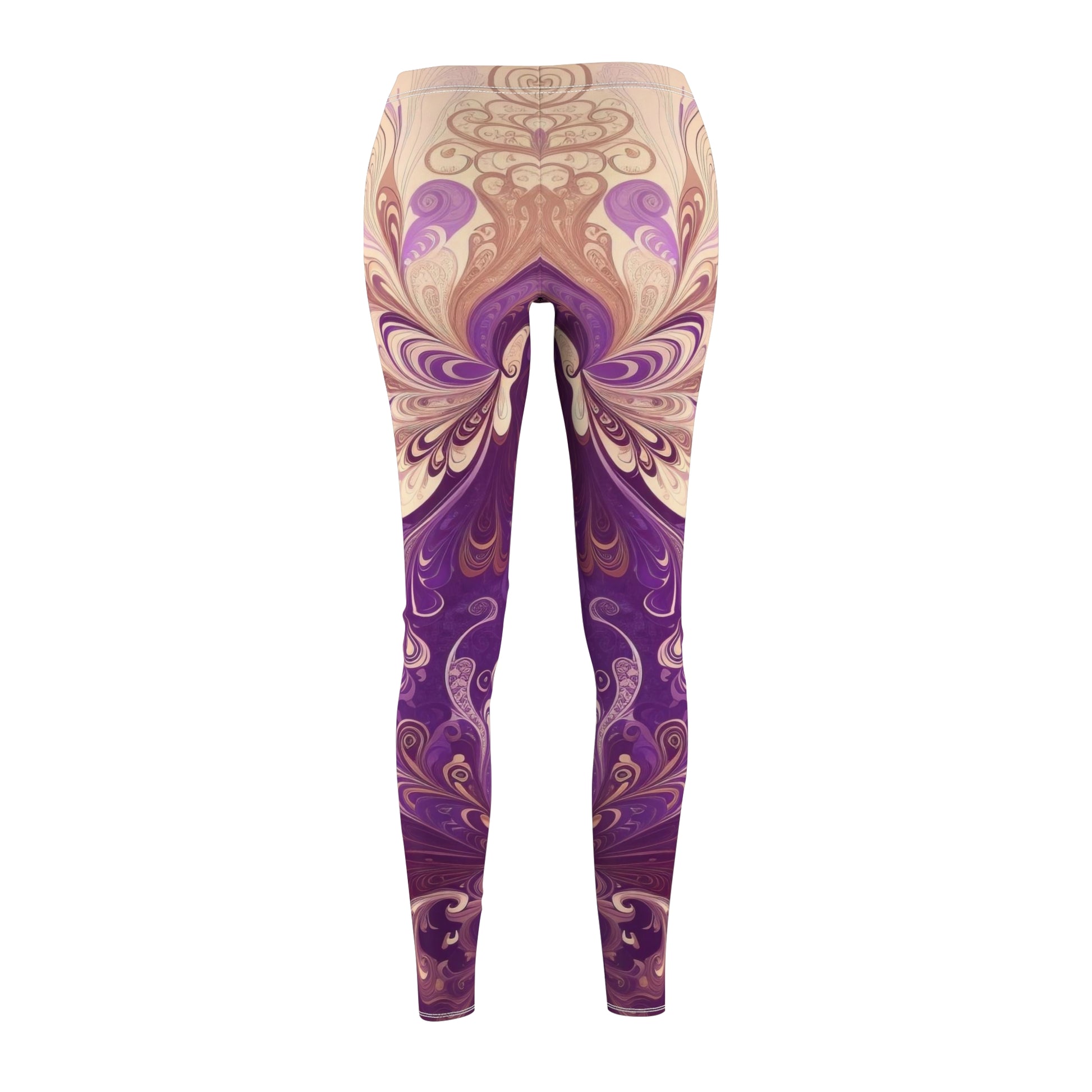 Lavender Girl Leggings - comfortable fit and stretchy fabric showcase