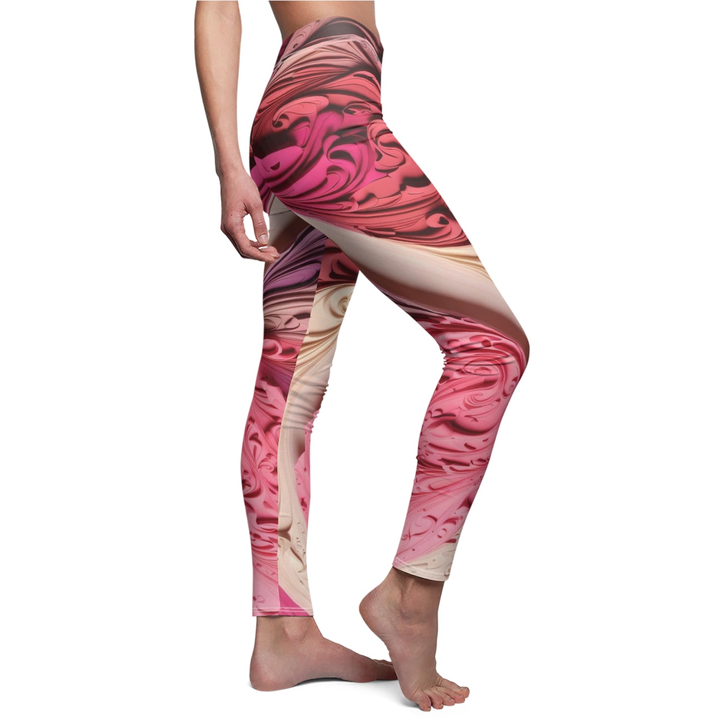 miller burton ... l ... fuchsia and cream.